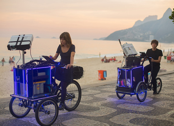 Public Art: Audiovisual Tricycles by Vjsuave