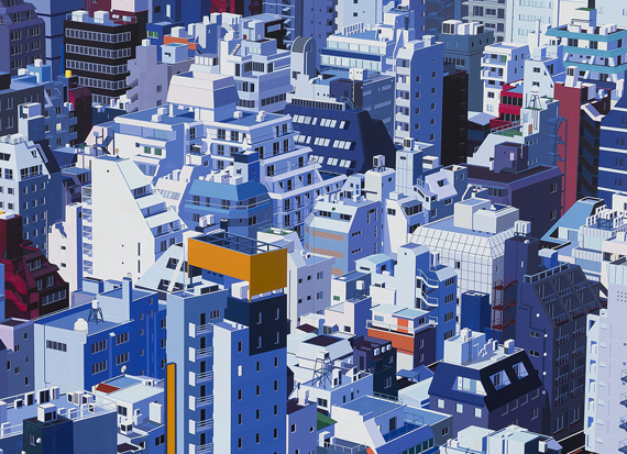 Cityscape Paintings by Daniel Rich