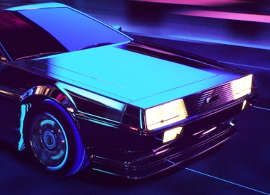 Retrowave 80s Style Animation by Florian Renner