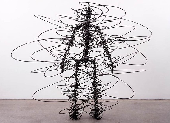 Human Body Sculptures by Antony Gormley
