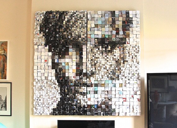 3D Paper Collage Portraits by Paola Bazz