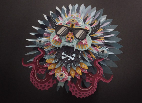 Paper Craft Artworks by Shotopop