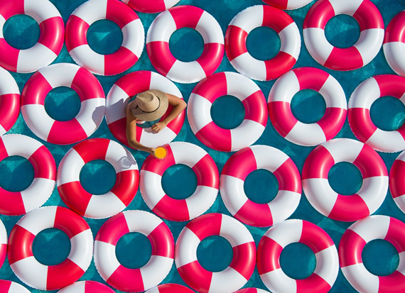 Poolside Mediterranean Series by Gray Malin