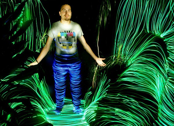 Light Painting Photography by Janne Parviainen
