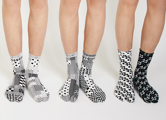 Japanese Tabi Socks Design by Anonymous