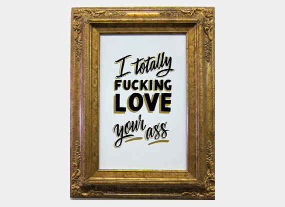 Absurd Hand Painted Signs by Annica Lydenberg