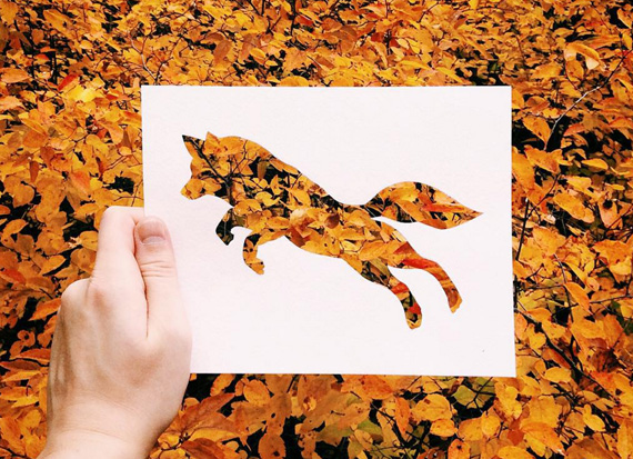 Colorful Animal Silhouettes by Nikolai Tolstyh