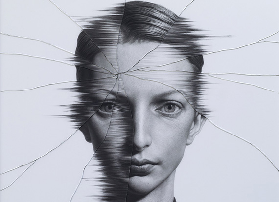 The Cracked Portrait Series by Taisuke Mohri