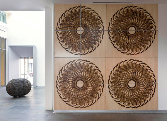 Complex Pattern Nail Sculptures by John Bisbee