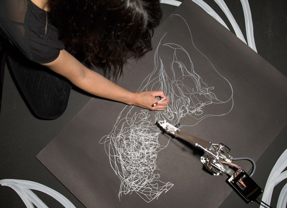 Drawing Operations: An Artist and a Robotic Arm