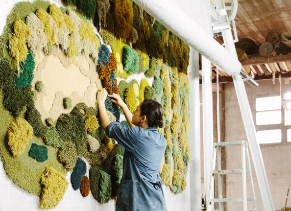 Sculptures in Textile by Alexandra Kehayoglou