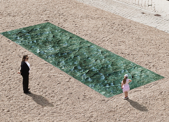 Liquid Marble Installation by Mathieu Lehanneur