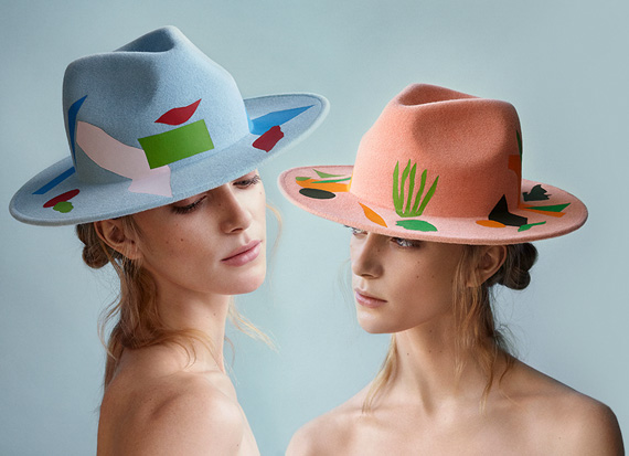 Matisse Inspired Hat Design by Laura Apsit Livens
