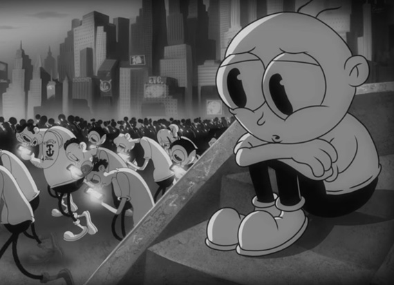 Moby Video by Steve Cutts: Are You Lost In The World Like Me?
