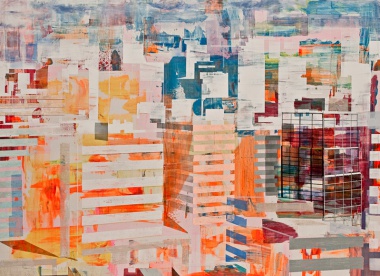 Semi-abstract Urban Scenes by Nuri Kuzucan