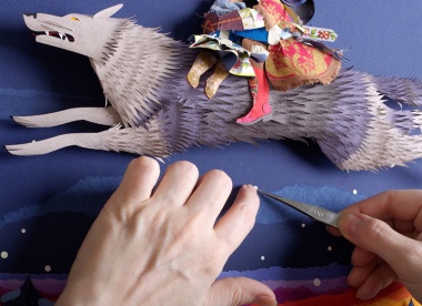 3-D Paper-craft Artworks by People Too