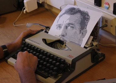 Typewritten Portraits by Alvaro Franca