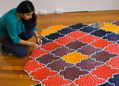 Unique method of Paper Cutting and Curling