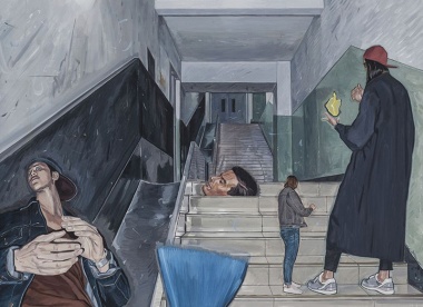 Oil on Canvas Paintings by Liu Guanguang