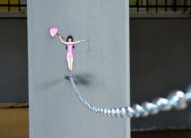 Playful Urban Interventions by OAKOAK