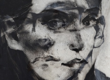 Portraits on Transparent Plates by Dorina Elmazi