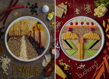 Creative series of Landscape Food Art