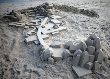 Sand Castles by Calvin Seibert