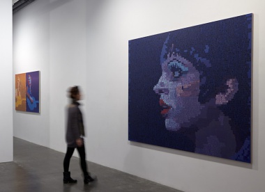 Acrylic Text Portraits by Erik den Breejen