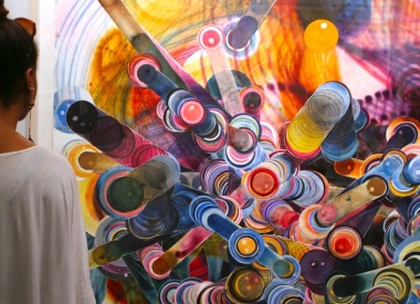 Firework Drawings by Rosemarie Fiore