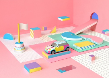 Paper-craft illustrations by Noelia Lozano