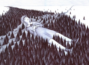 Surreal Ballpoint Pen Drawings by Virginia Mori