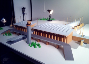 Oslo Airport - miniature animation