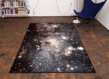 Nebula Space Rugs and Towels and by Schönstaub