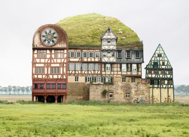 Surreal House Collages by Matthias Jung
