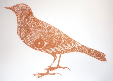 Collage Artworks from Mechanical Creatures