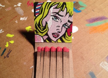 Matchbook Micro Portraits by Will Picaro