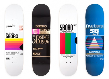 VHS Skateboard Series by 5BORO
