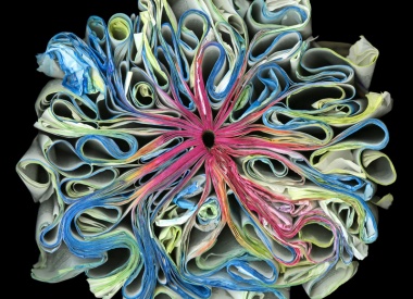 Hypnotic Book Sculptures by Cara Barer