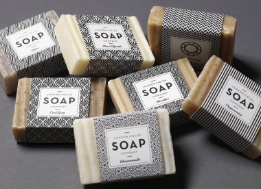 London Fields Soap Packaging Design