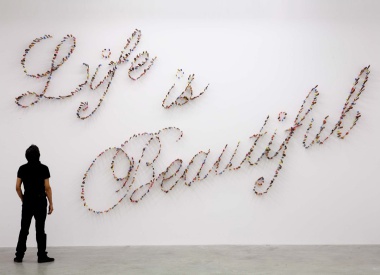 Life is beautiful by Farhad Moshiri