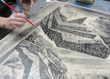 Stone Lithography Printing