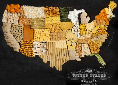 Food Maps: Iconic Foods of Countries