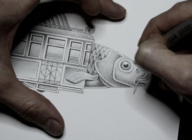 Stippling Tattoo Designs by Brezinski Ilya