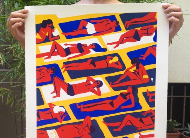 Screenprint Posters by Virginie Morgand