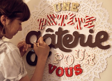 Paper Art Installation by Victoria Bee