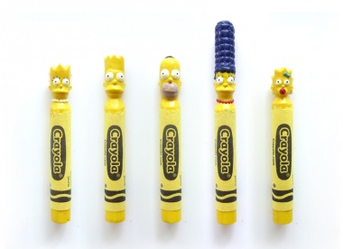 Wax Nostalgic Carved Crayons by Hoang Tran