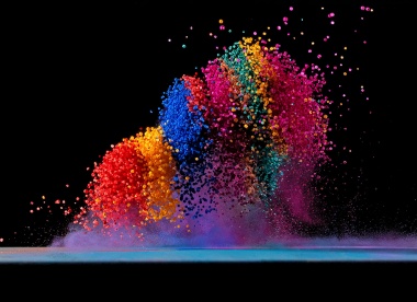 Dancing Colors by Fabian Oefner