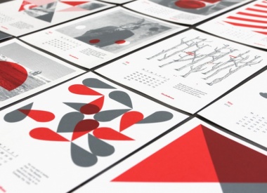 2012 Calendar Cards by Studio Brave