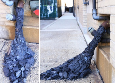 Pipe Runoff Installation by Savannah Barkley