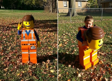 Emmet Lego Figure Costume for Halloween
